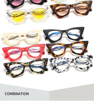 New Cat Eye Shape Sunglasses