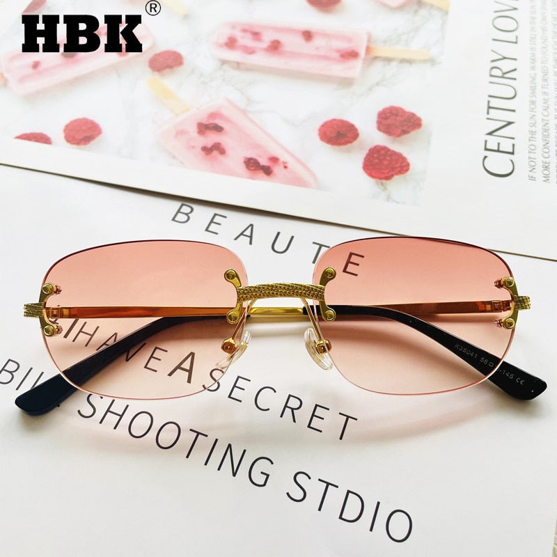 Rimless Sunglasses