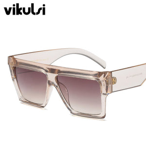 Vintage Luxury Flat Top  Sunglasses