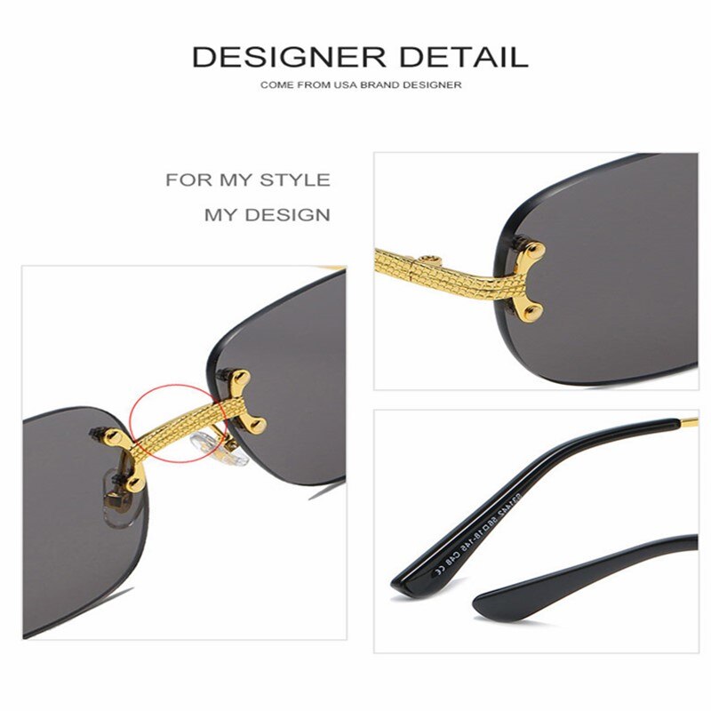 Rimless Sunglasses