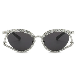 Fashion Luxury Crystal Shiny Sunglasses