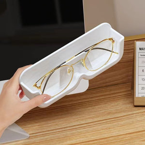 Glasses storage rack wall mounted