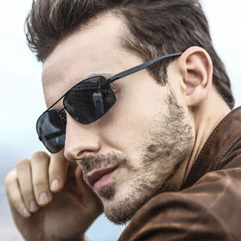 Classic Retro Mens Polarized Sunglasses