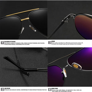 Polarized Coating Mirror Sunglasses