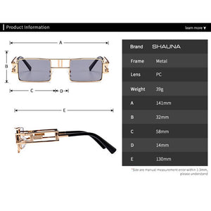 Punk Rectangle Sunglasses