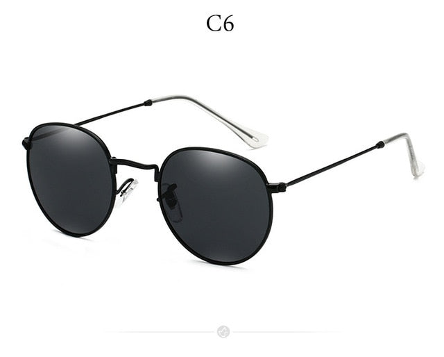 Round Metal Style Sunglasses