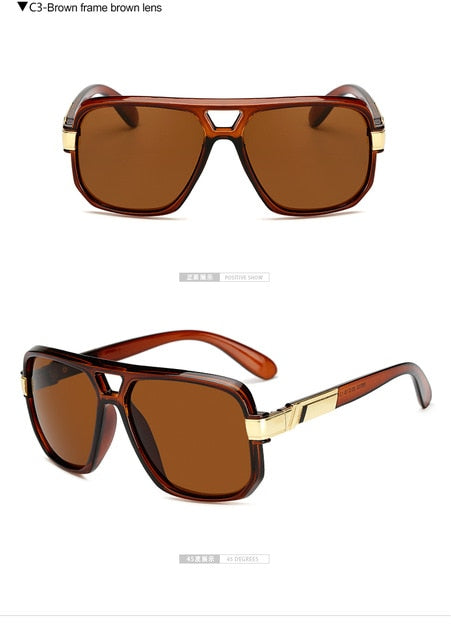 Square Sunglasses Men