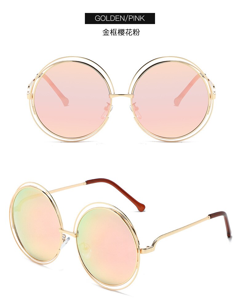 Round Oversized Sunglasses