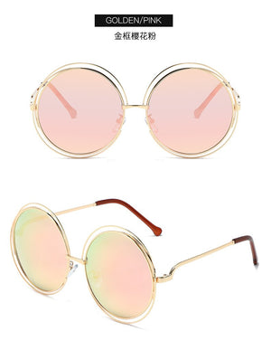 Round Oversized Sunglasses