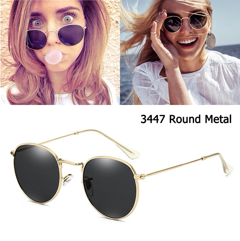 Round Metal Style Sunglasses