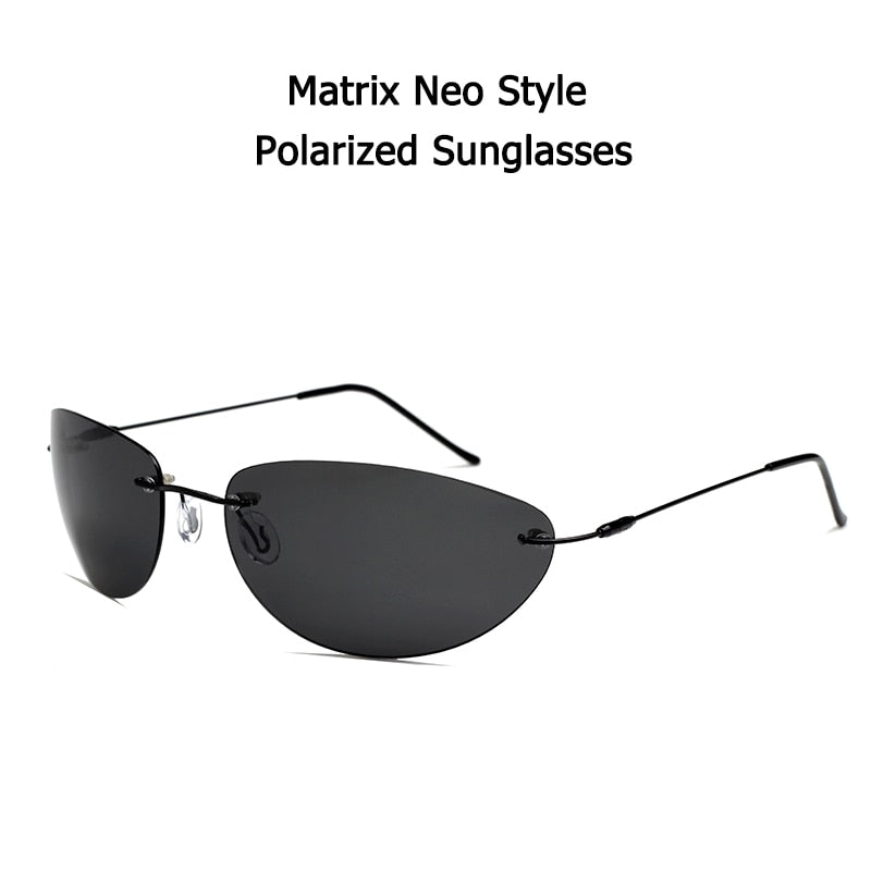 Matrix Neo Style Polarized Sunglasses