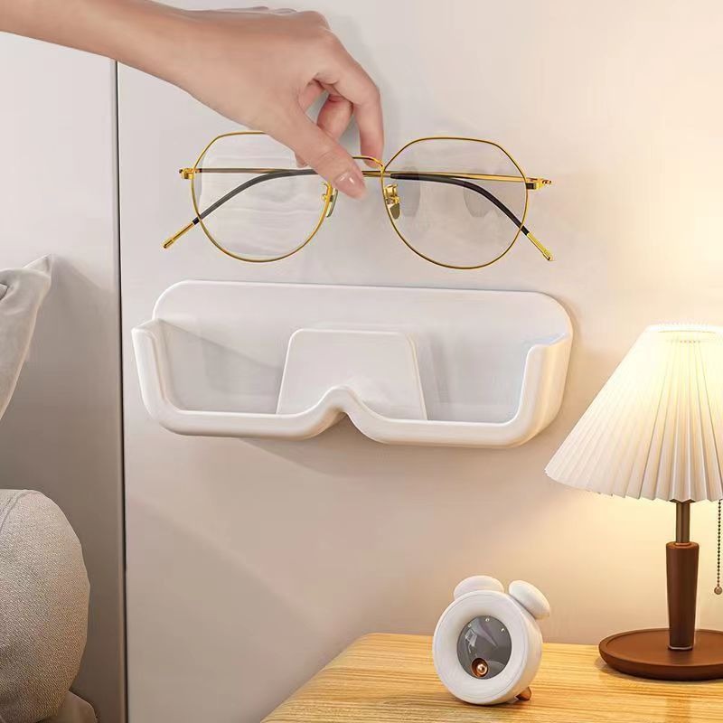 Glasses storage rack wall mounted