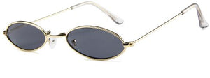 Vintage Small Oval Sunglasses