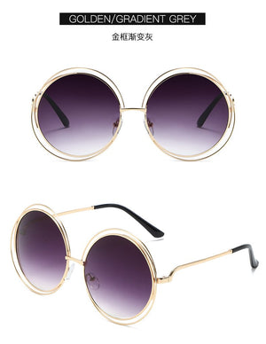 Round Oversized Sunglasses