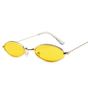 Vintage Small Oval Sunglasses