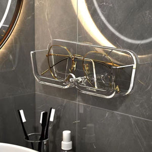 Glasses storage rack wall mounted