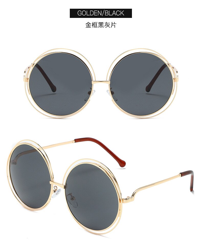 Round Oversized Sunglasses