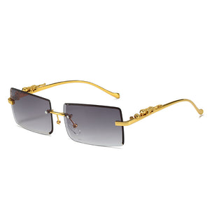 Rimless Square Sunglasses