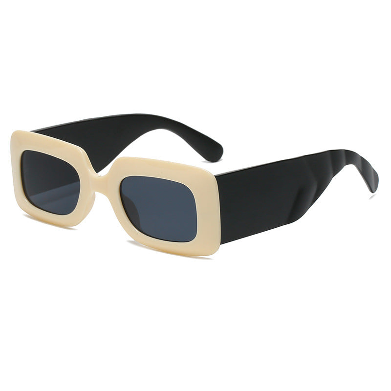 Retro Big Frame Square Sunglasses