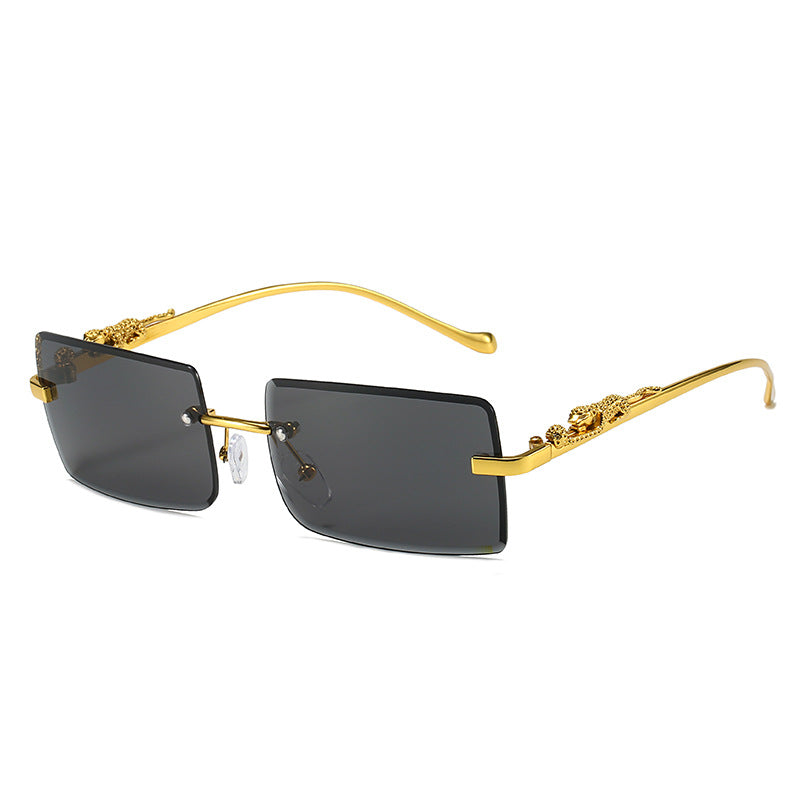 Rimless Square Sunglasses