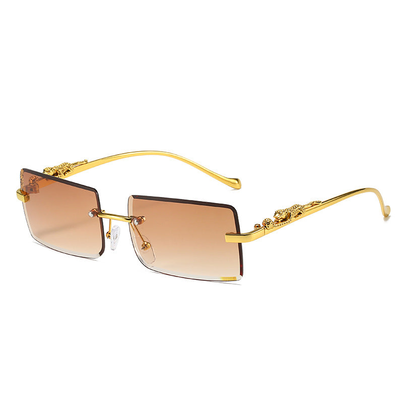 Rimless Square Sunglasses