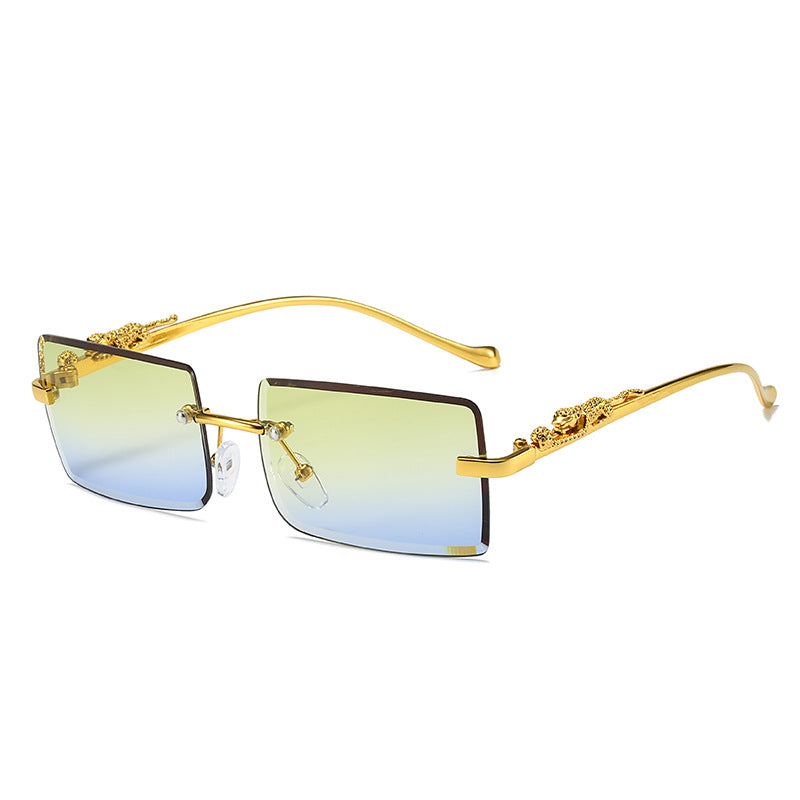 Rimless Square Sunglasses