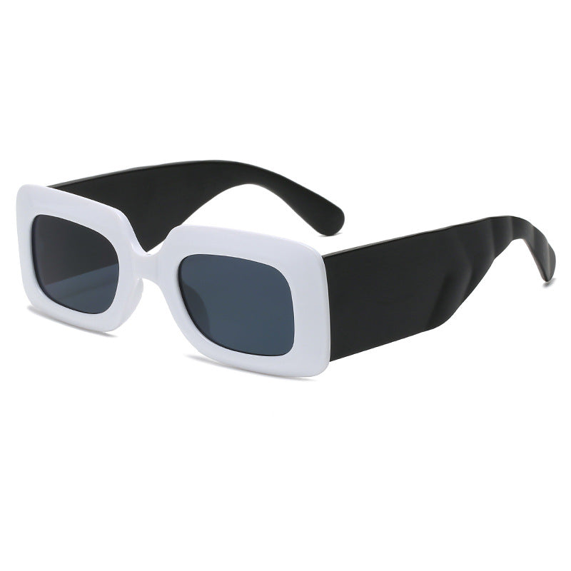 Retro Big Frame Square Sunglasses