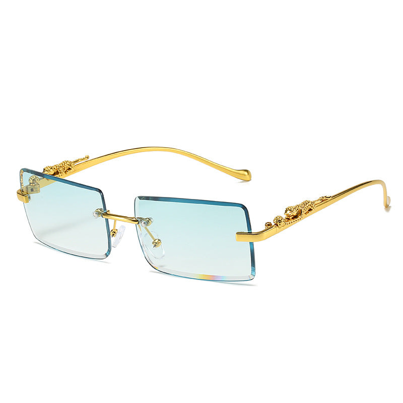 Rimless Square Sunglasses