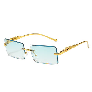 Rimless Square Sunglasses