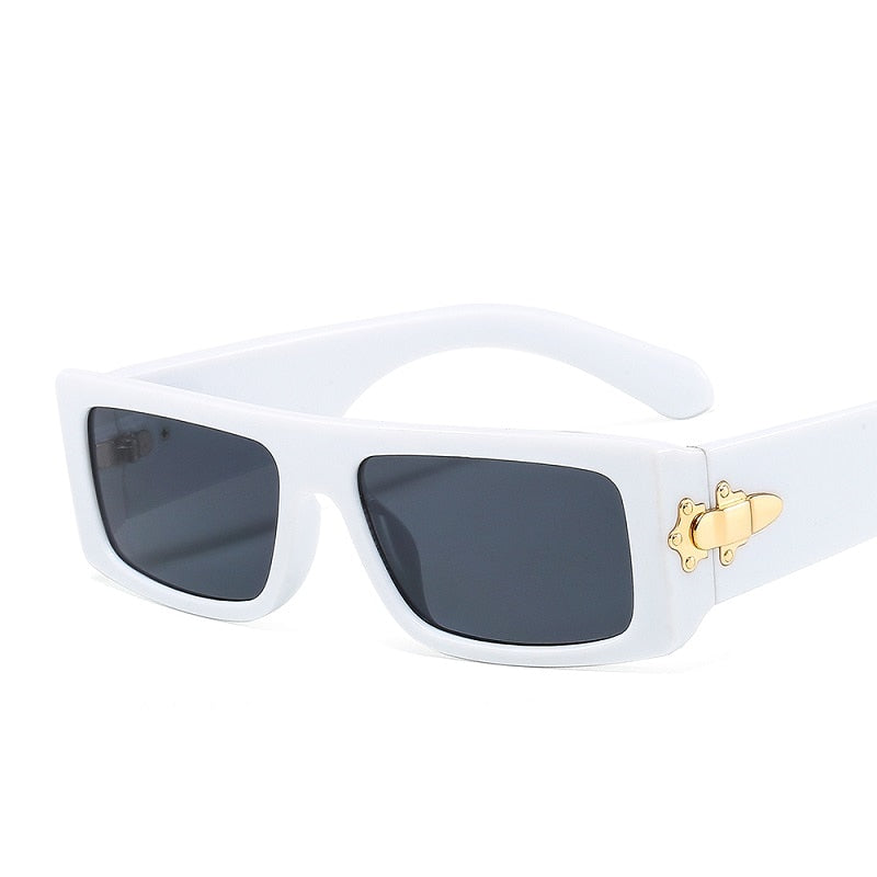 Marbling Rectangle Sunglasses