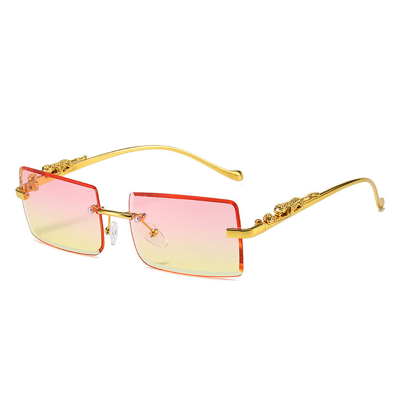 Rimless Square Sunglasses