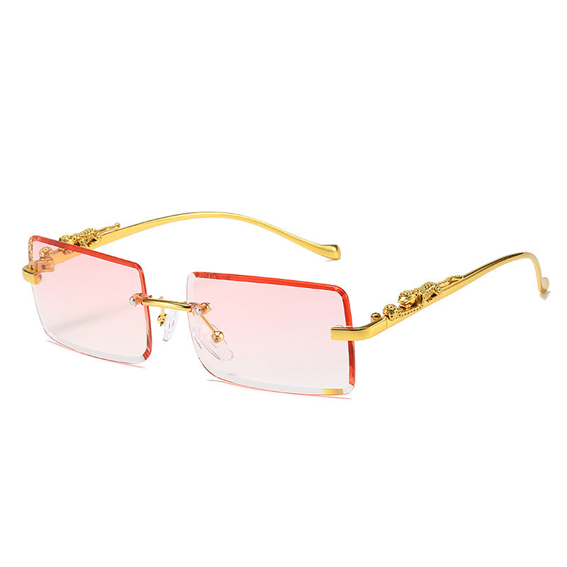 Rimless Square Sunglasses